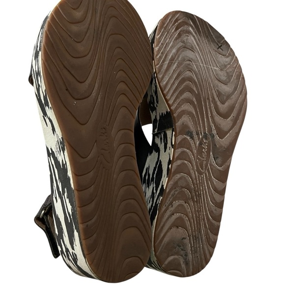 Clarks Women’s 8.5 Stasha Hale Wedge Slingback Sandal Platform Shoes - Picture 6 of 7